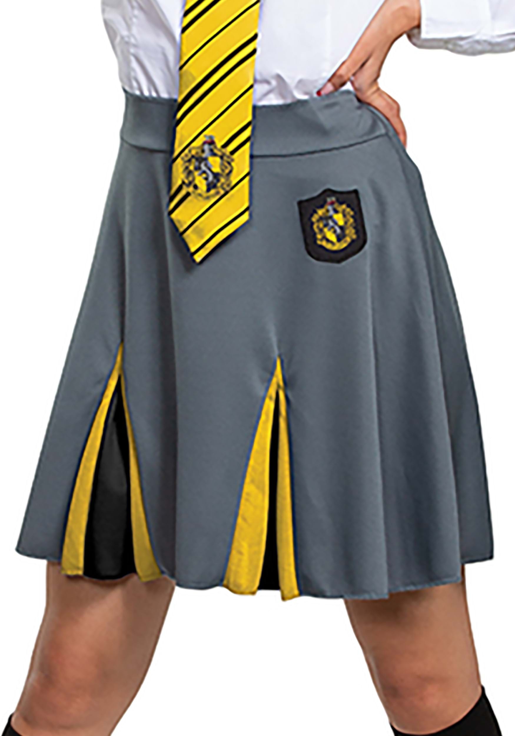 Adult Harry Potter Hufflepuff Skirt , Harry Potter Accessories