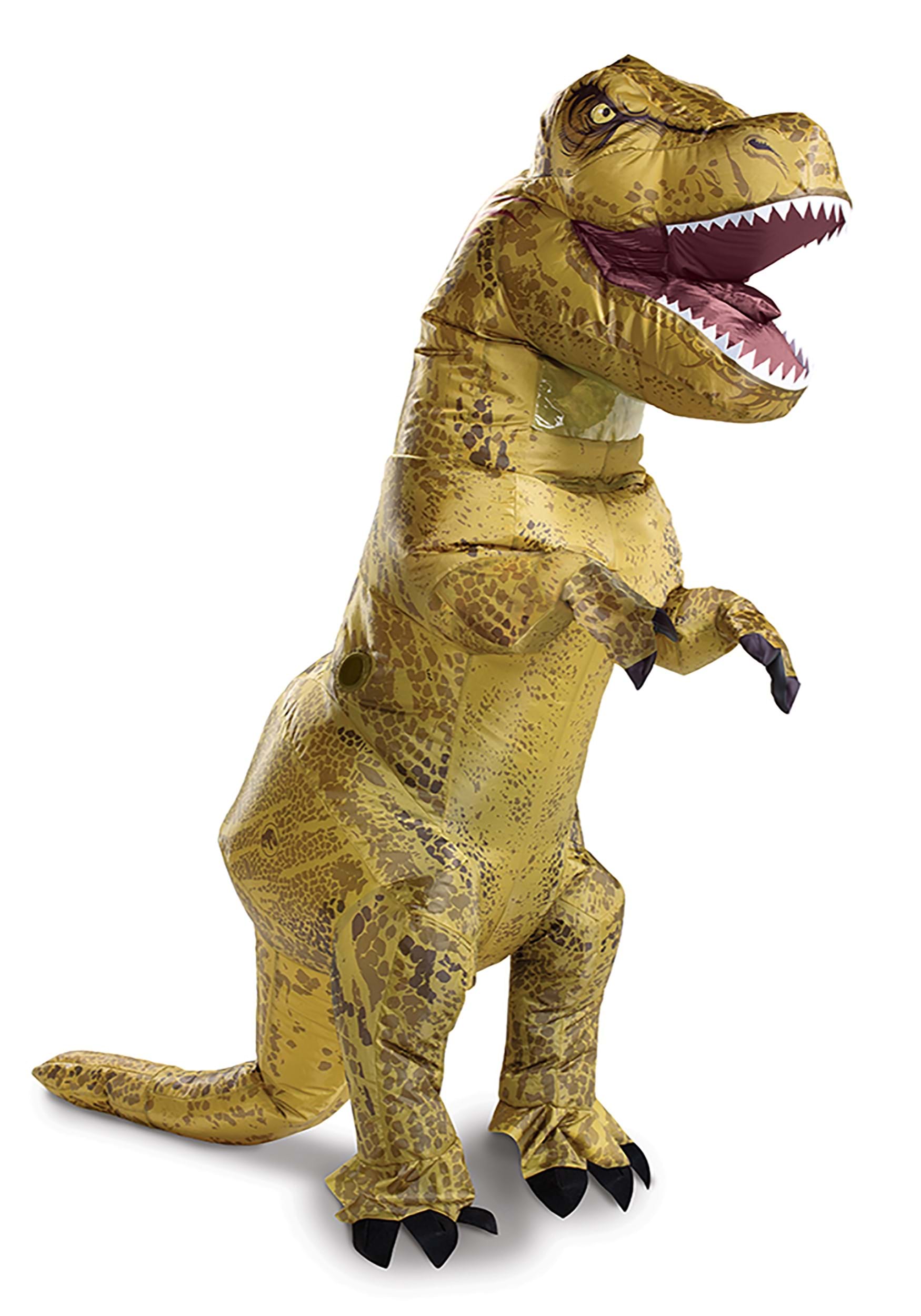 Adult Jurassic World Inflatable T-Rex Costume | Inflatable Costumes