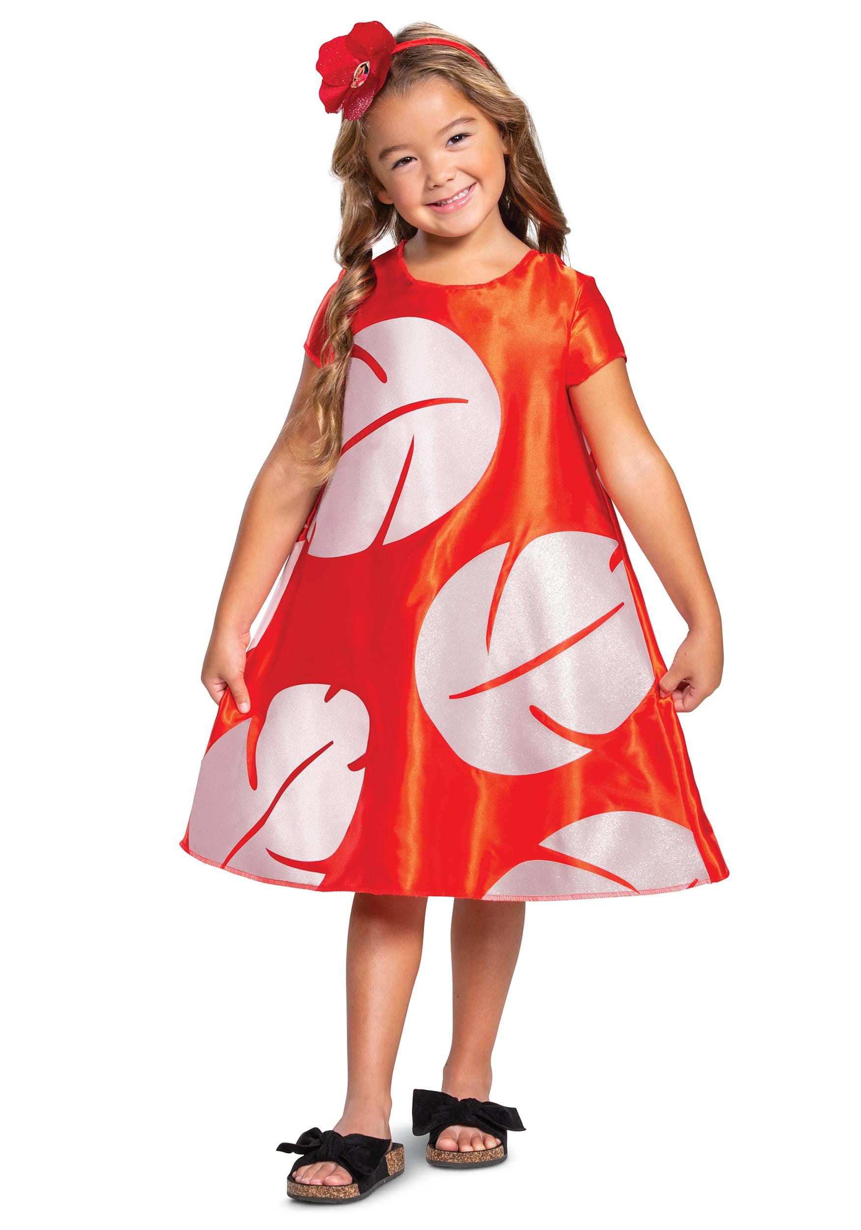 Photos - Fancy Dress Toddler Disguise  Lilo and Stitch Lilo Costume Red/White DI116519 