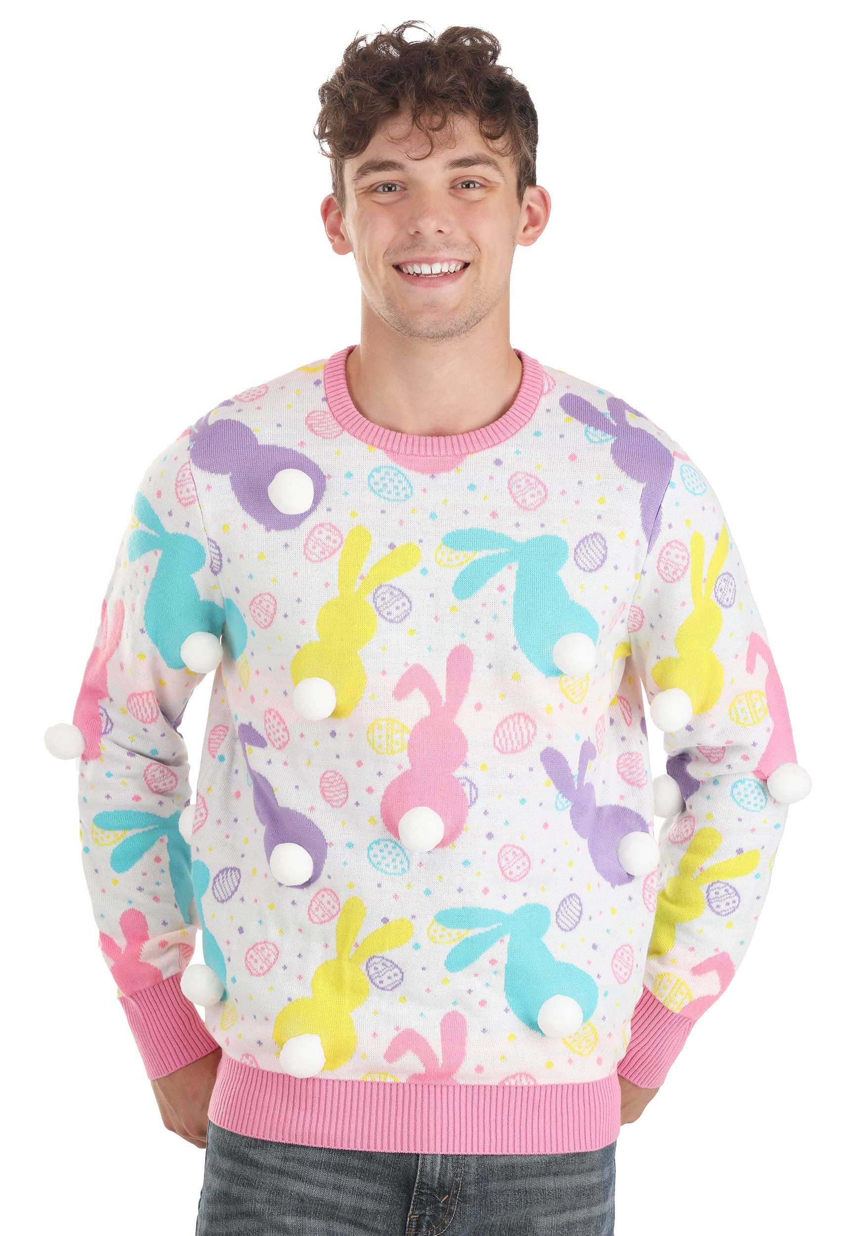 Easter Bunny Adult Ugly Sweater