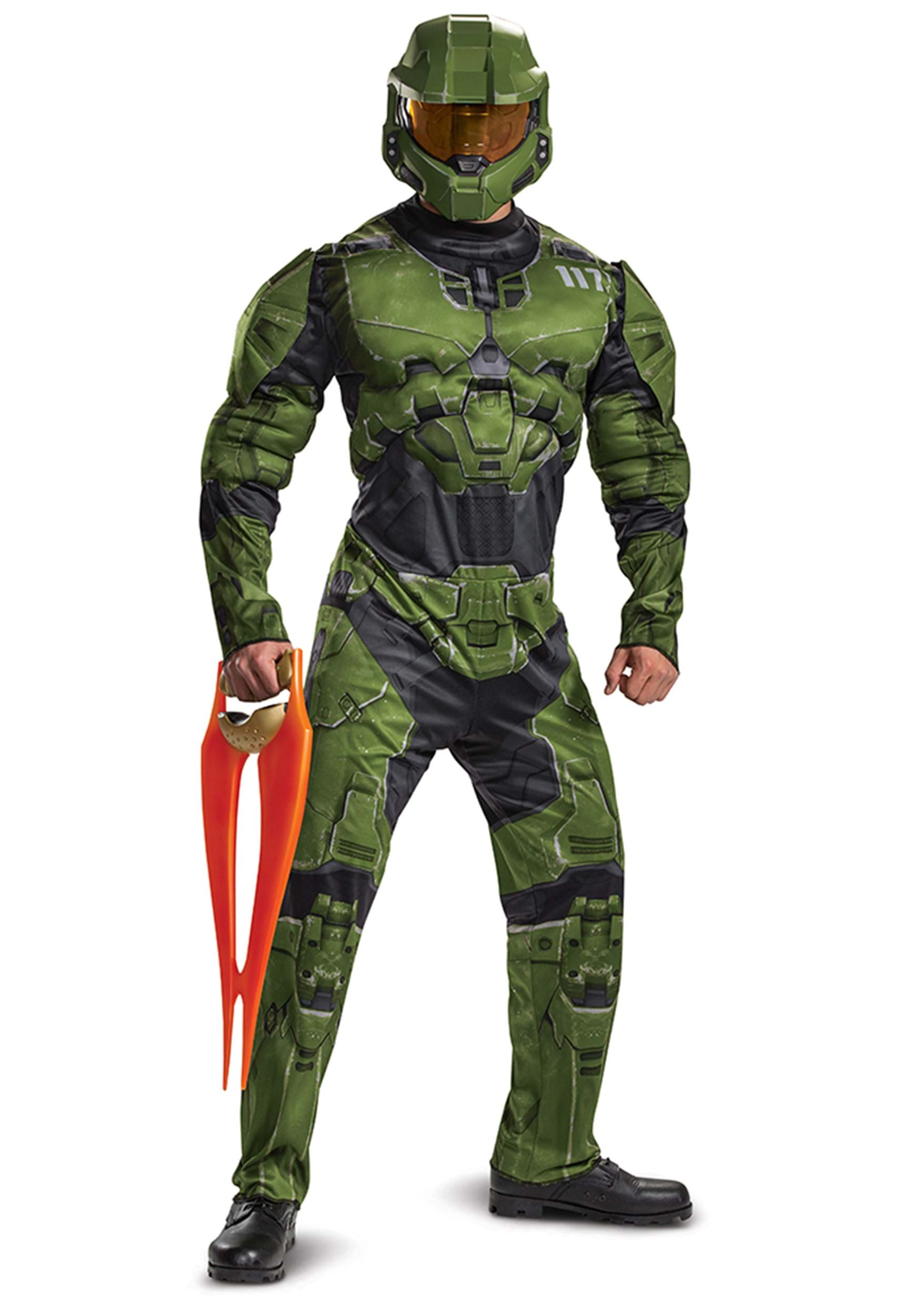 Adult masterchief cosplay costume
