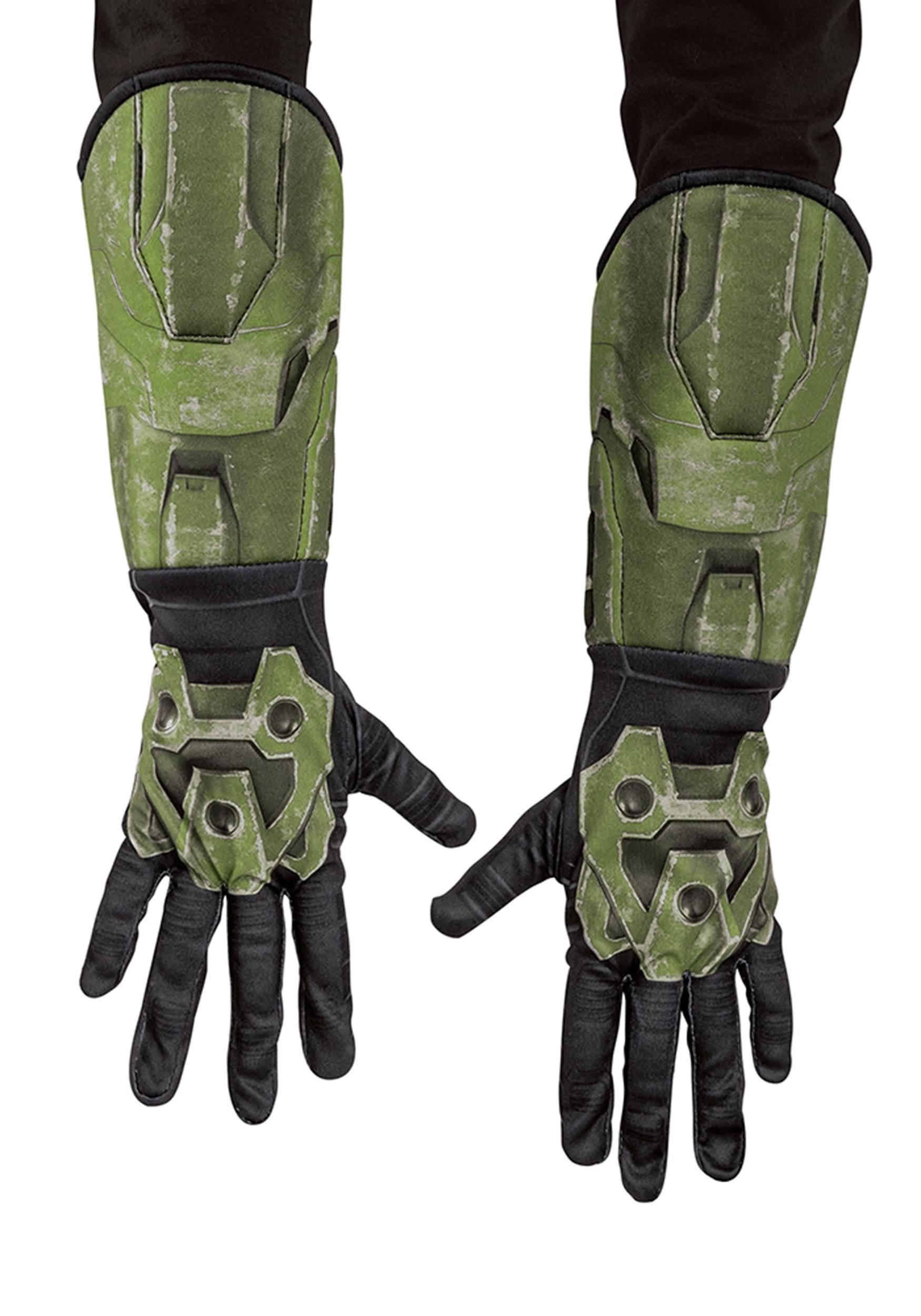 Halo Infinite Deluxe Master Chief Gloves | Costume Gloves