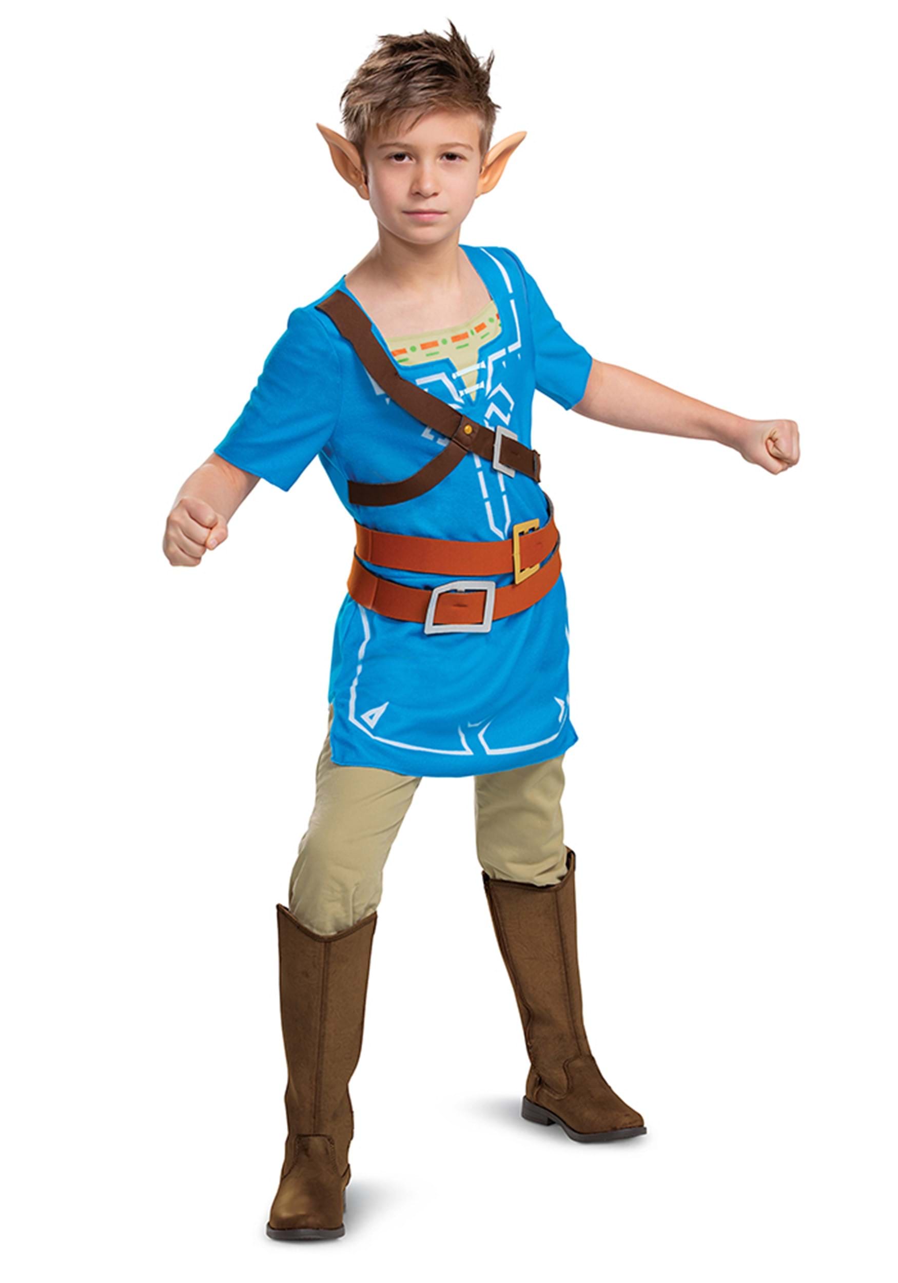 Photos - Fancy Dress Classic Disguise Breath of the Wild  Link Costume | Kid's Zelda Costumes Ye 