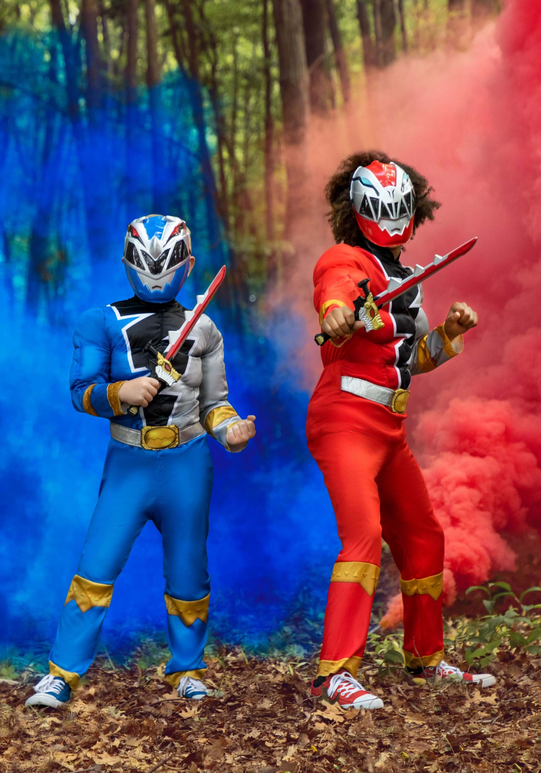 Kid's Power Rangers Dino Fury Red Ranger Costume