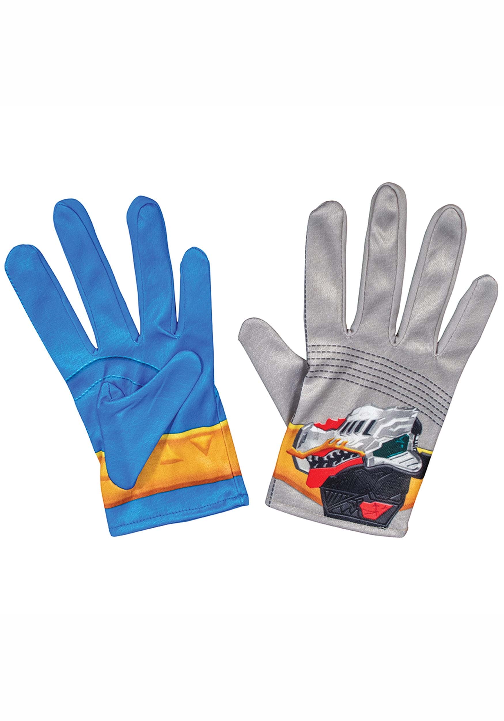 Power Rangers Dino Fury Ranger Blue Kids Gloves