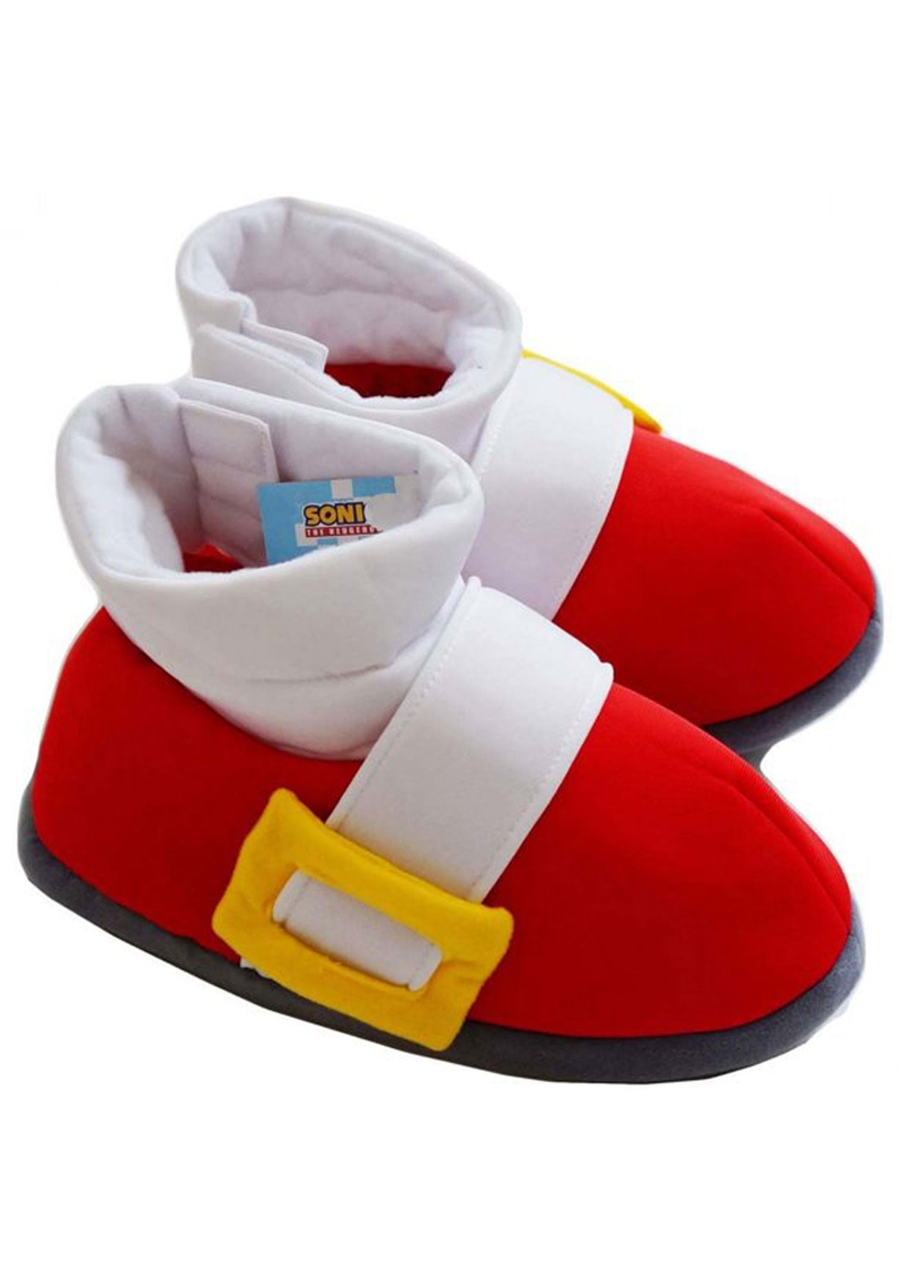 Sonic Plush Cosplay Sonic The Hedgehog Adult Slippers