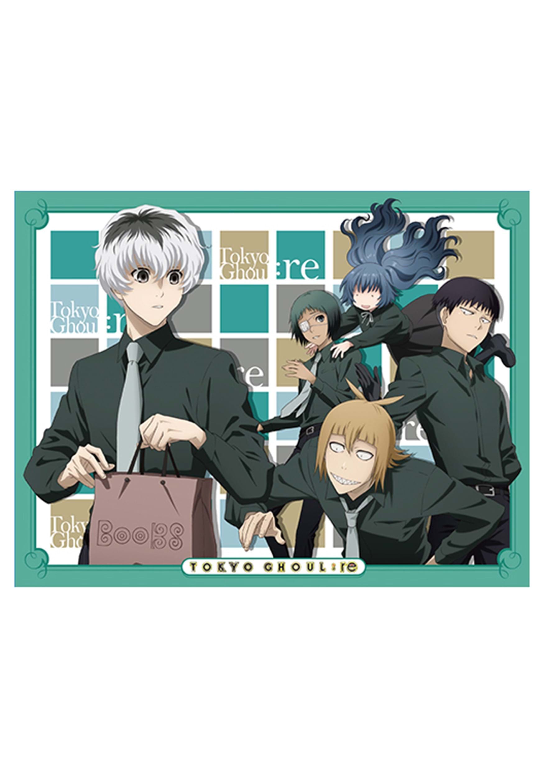 Tokyo Ghoul Re Group Sublimation Adult Throw Blanket