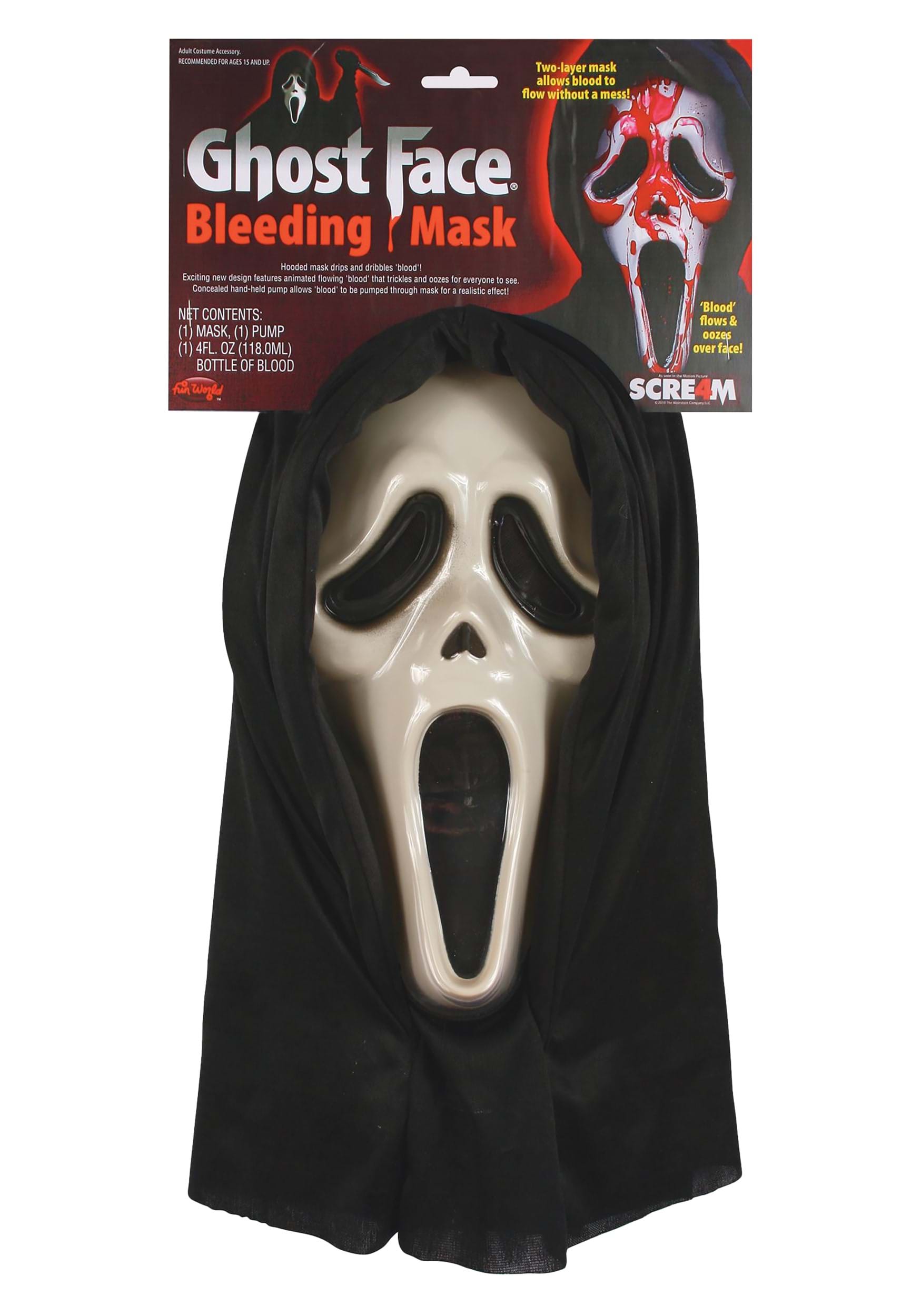 Adult Ghostface Costume Plus Size - Scream