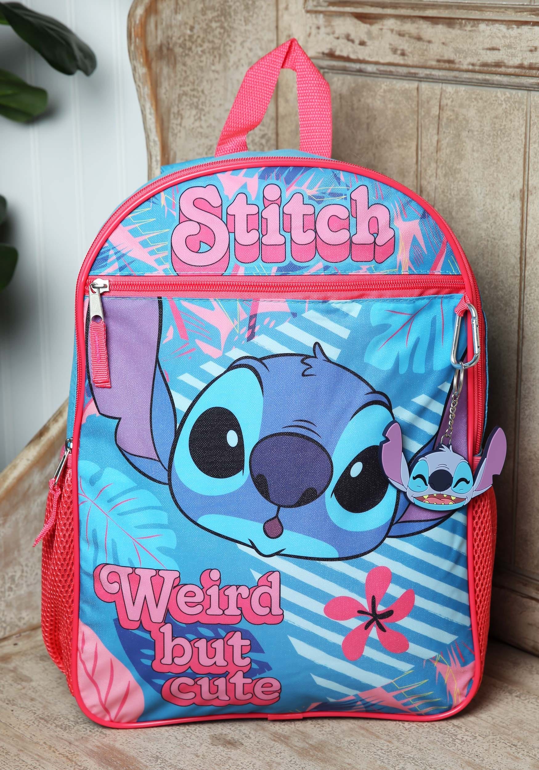Lilo Stitch Stitch Backpack School Bag Three-piece Set