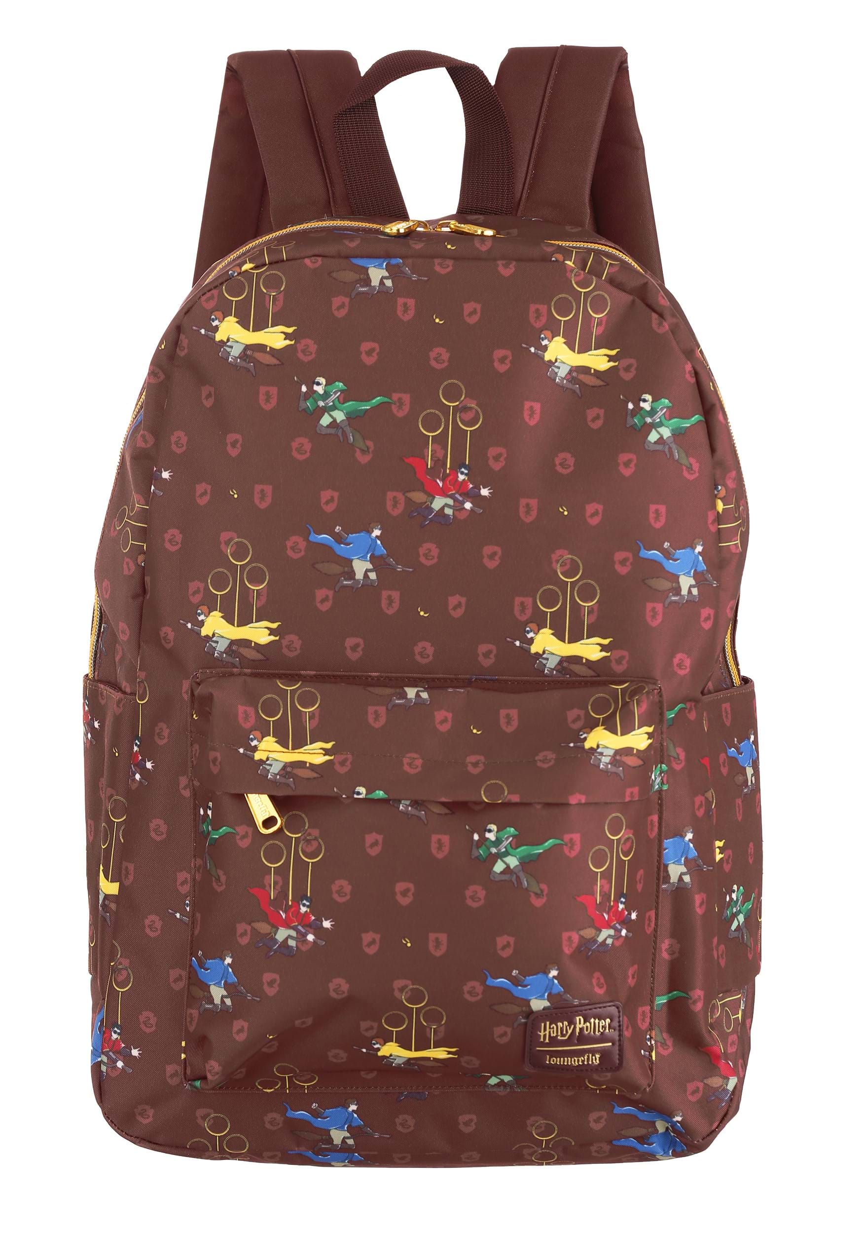 Harry Potter Brown Quidditch Backpack