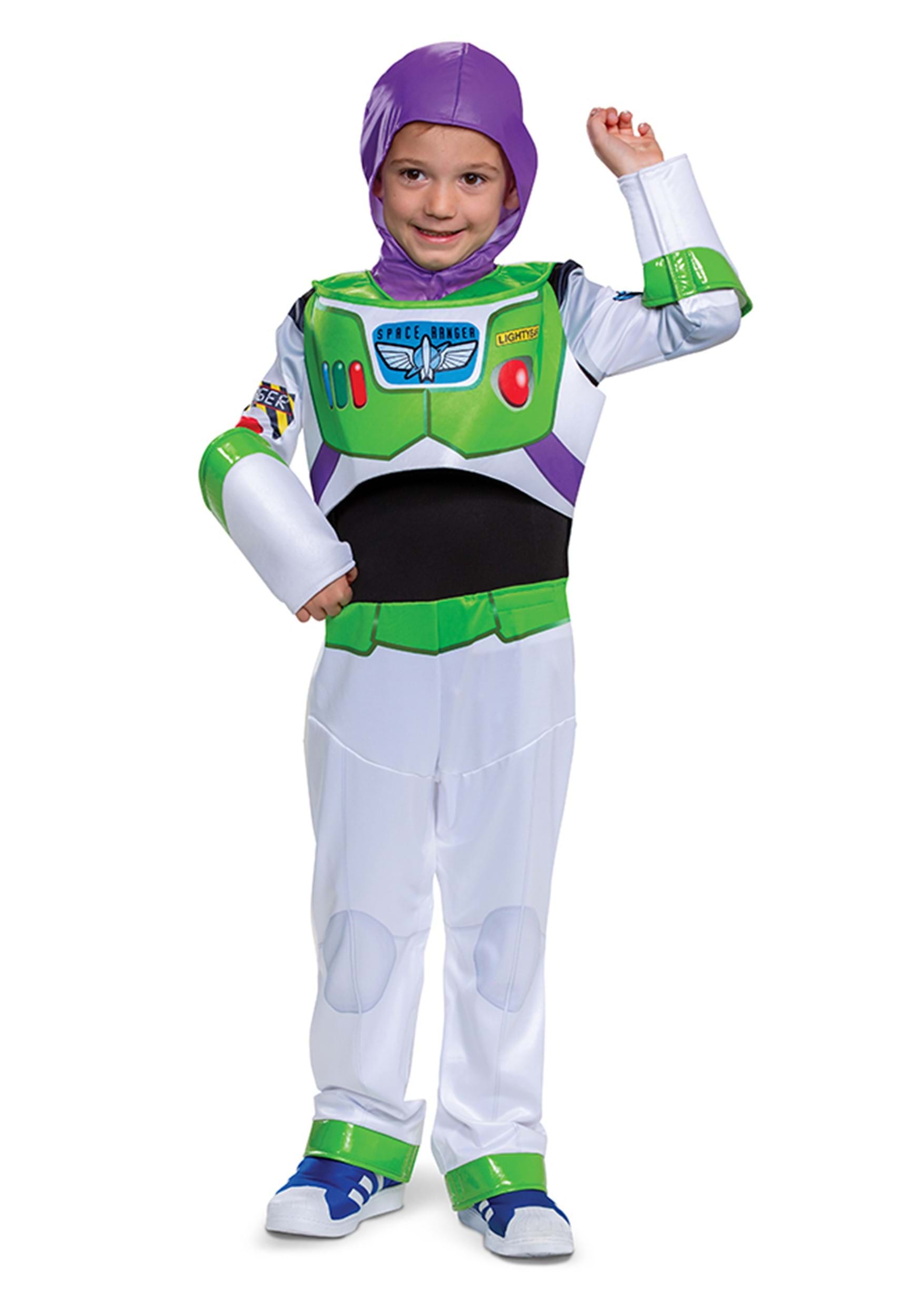 Photos - Fancy Dress Disguise Toy Story Buzz Lightyear Adaptive Costume Green/Purple/Wh