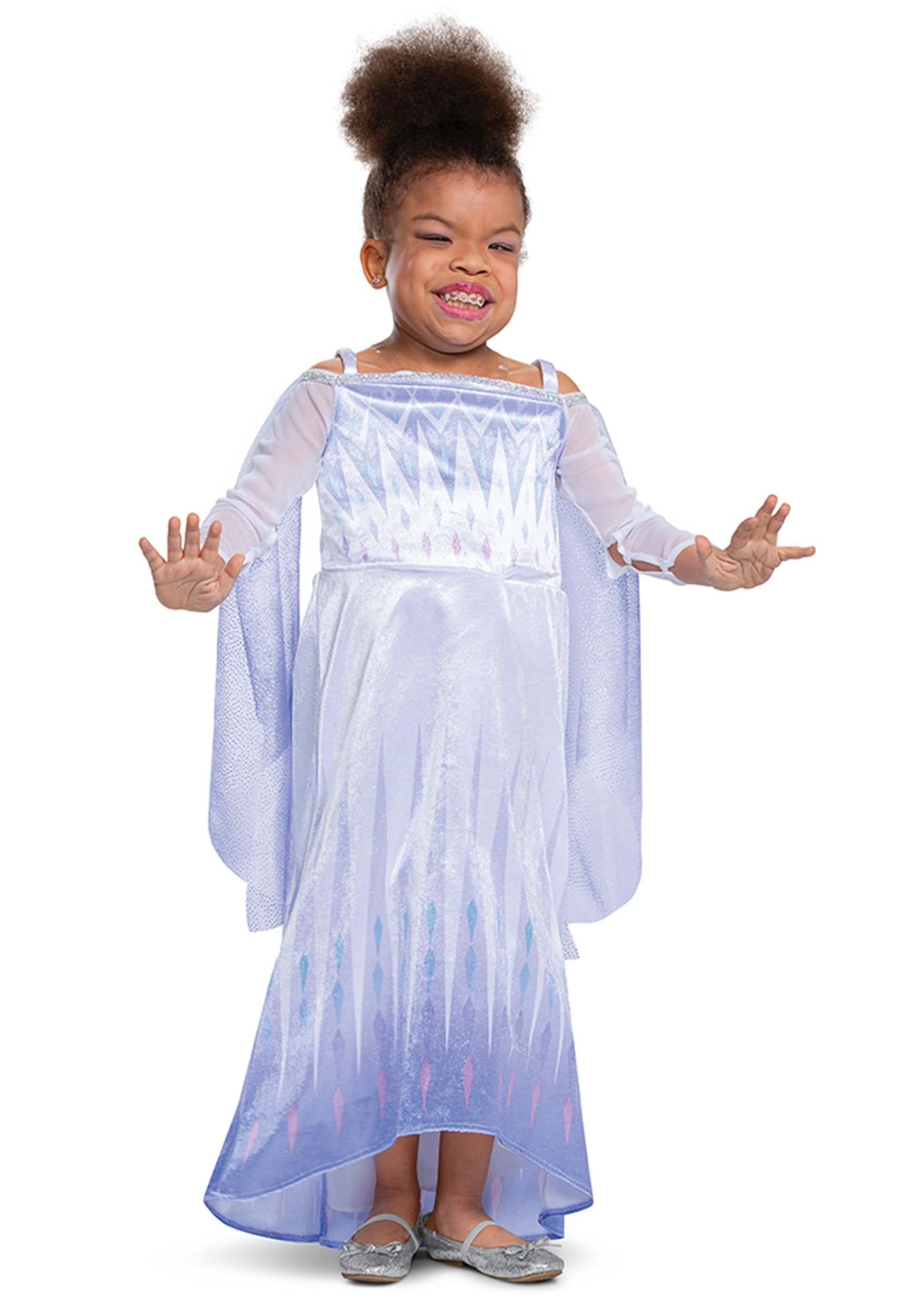 Photos - Fancy Dress Elsa Disguise Frozen  Kids Adaptive Costume Purple/White DI121189 