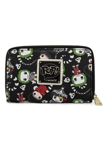 Pop Beetlejuice AOP Ziparound Wallet by Loungefly
