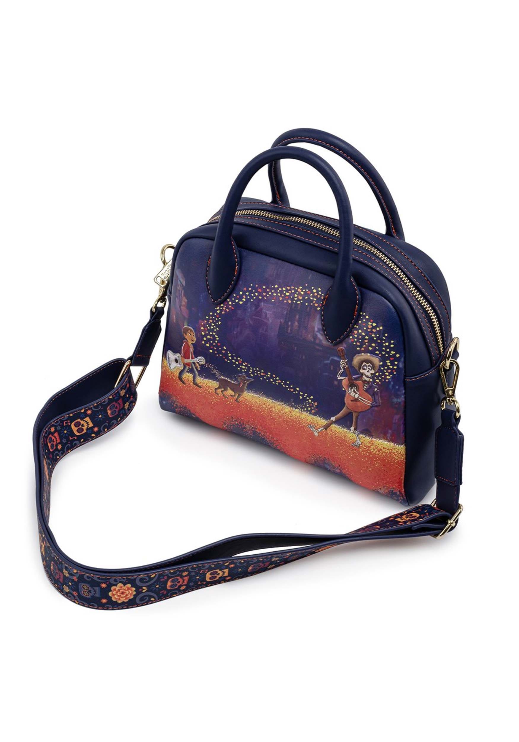 purple chanel purse