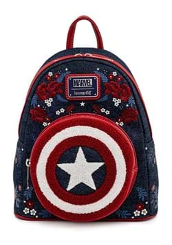 Loungefly Marvel Captain America 80th Anniversary Backpack-0