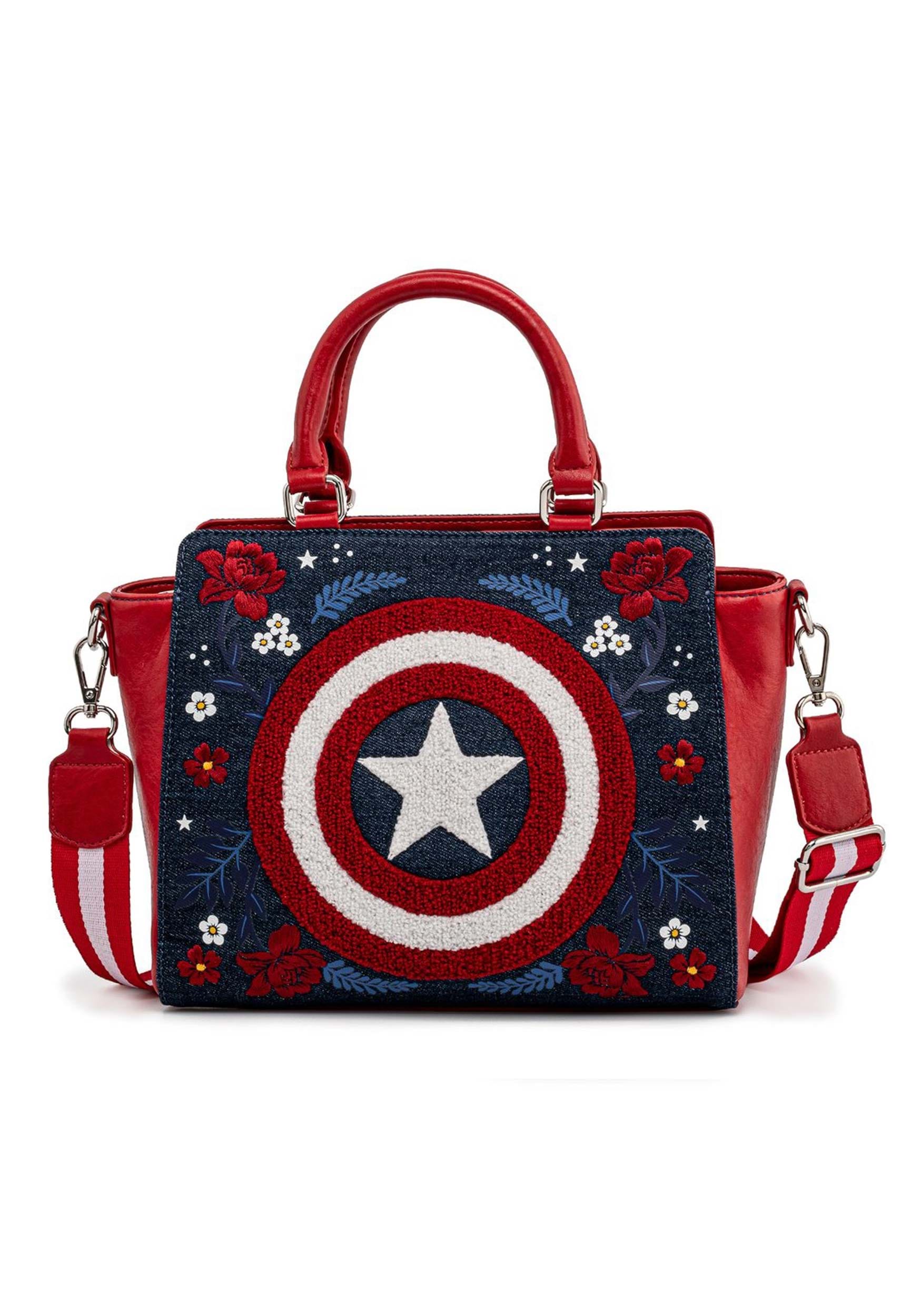 Loungefly Marvel Captain America 80th Anniversary Bag