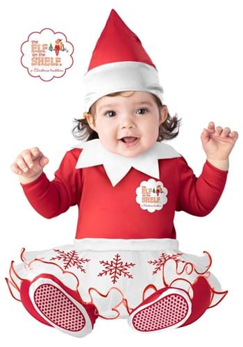 Girls Elf on the Shelf Infant Costume