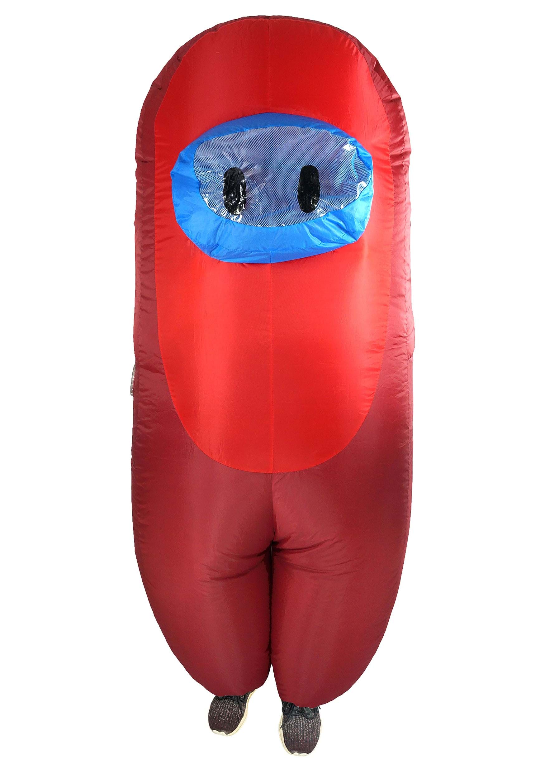 Red Sus Crewmate Killer Costume for Kids