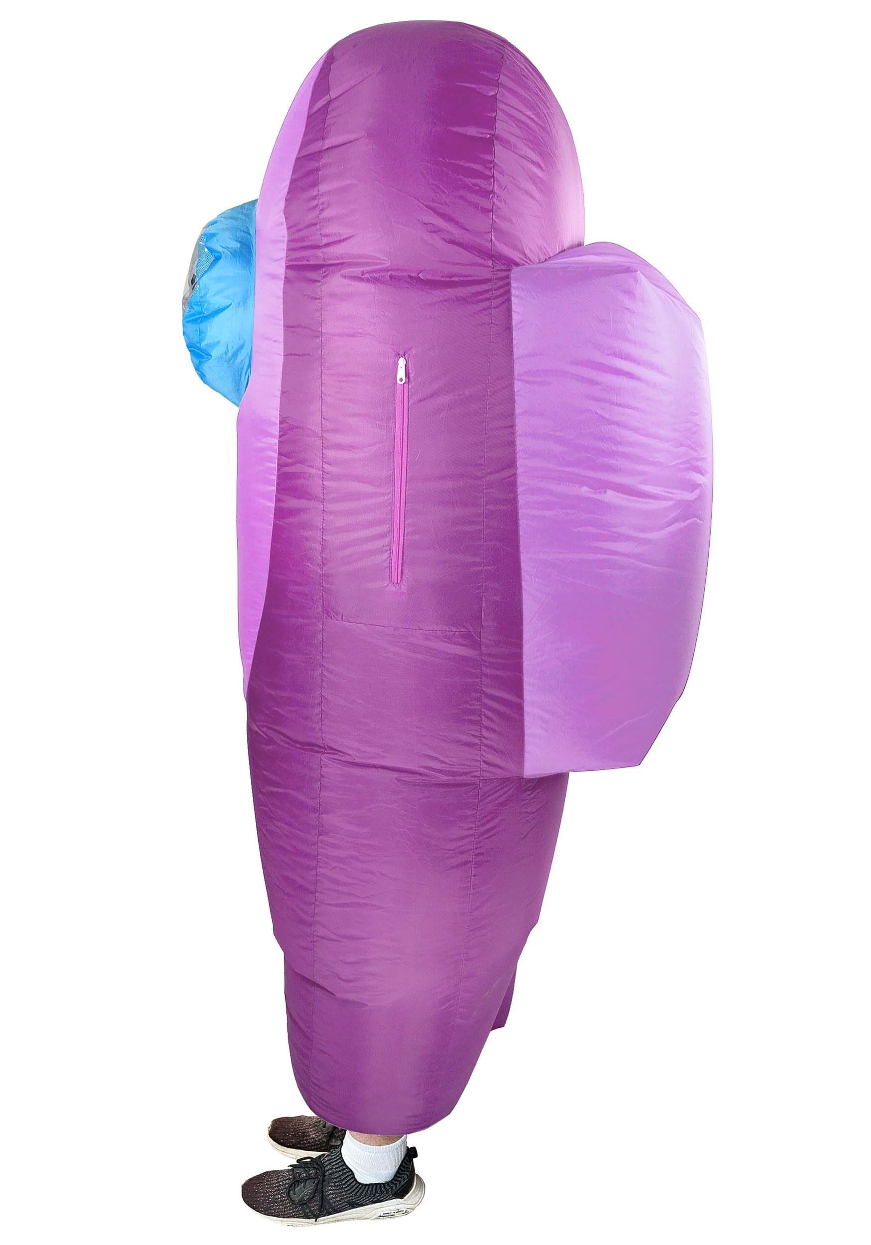 Purple Sus Crewmate Killer Costume For Kids
