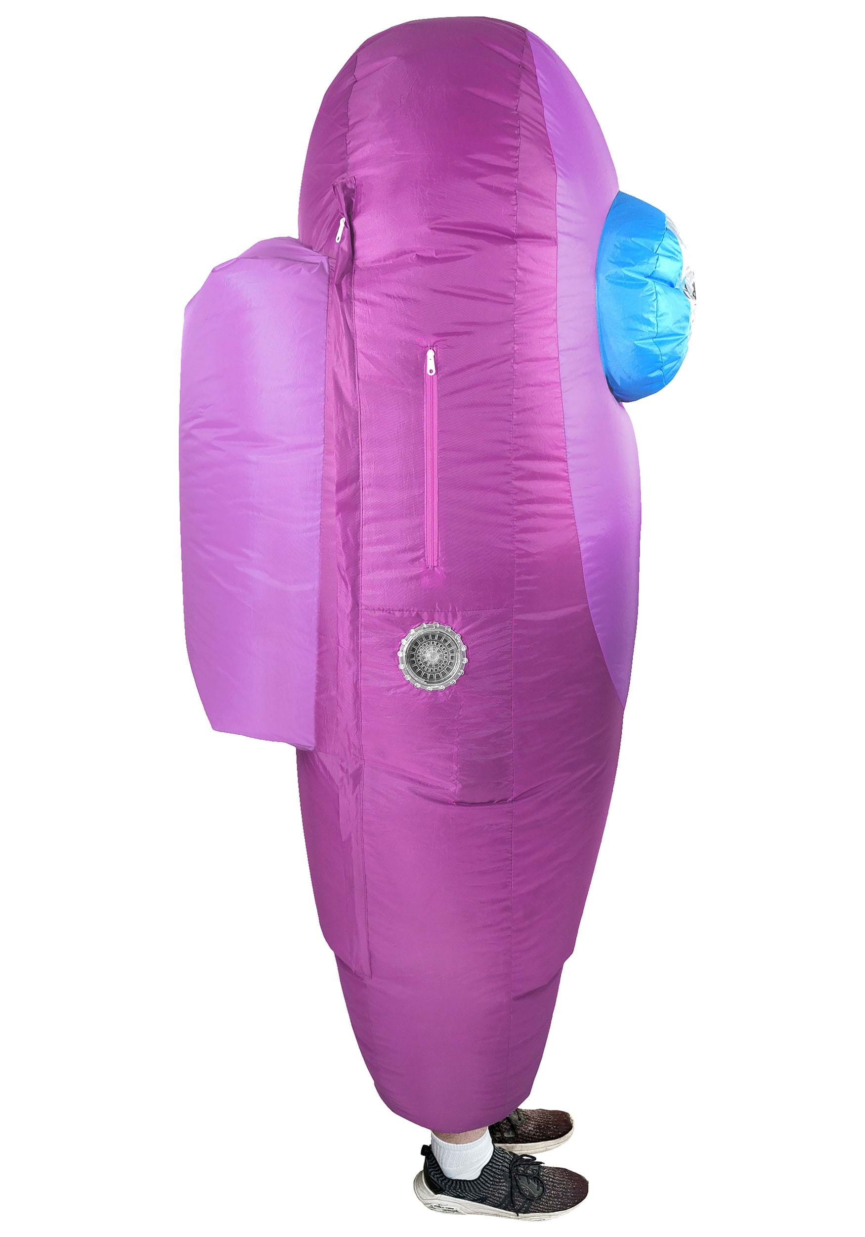 Purple Sus Crewmate Killer Costume For Kids