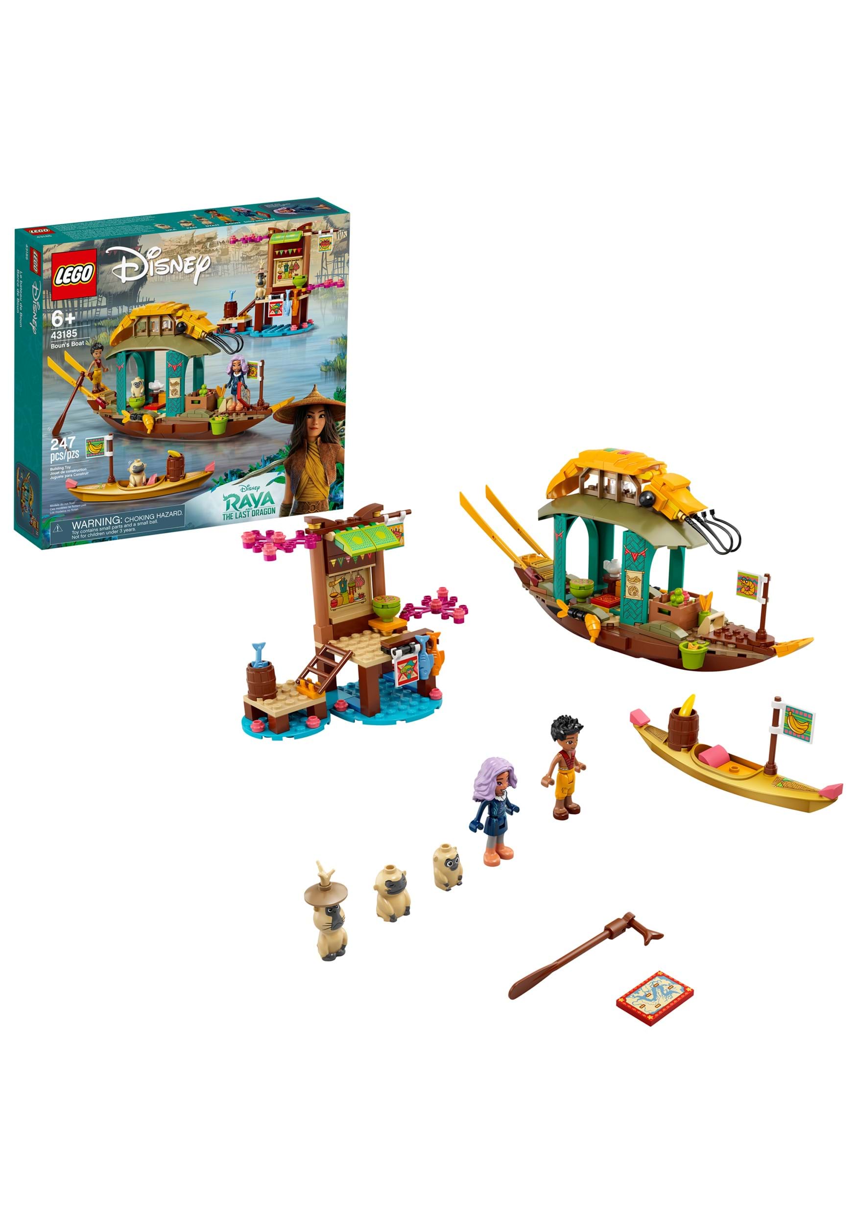 LEGO Raya and the Last Dragon Bouns Boat Set
