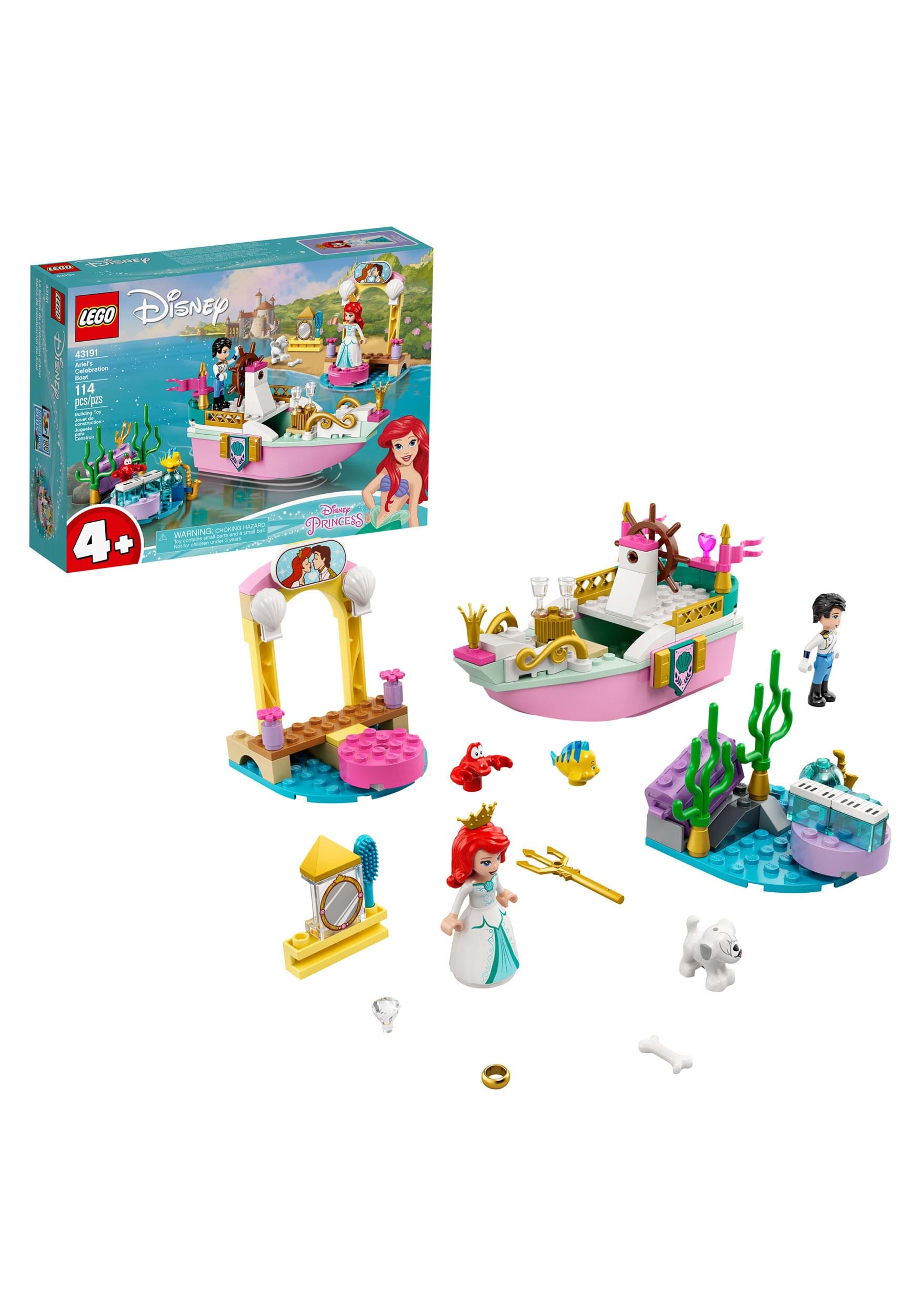 Ariels Celebration Boat LEGO Disney Set
