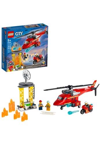 LEGO CITY Fire Rescue Helicopter Set