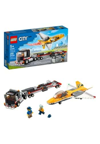 lego city great vehicles airshow jet transporter