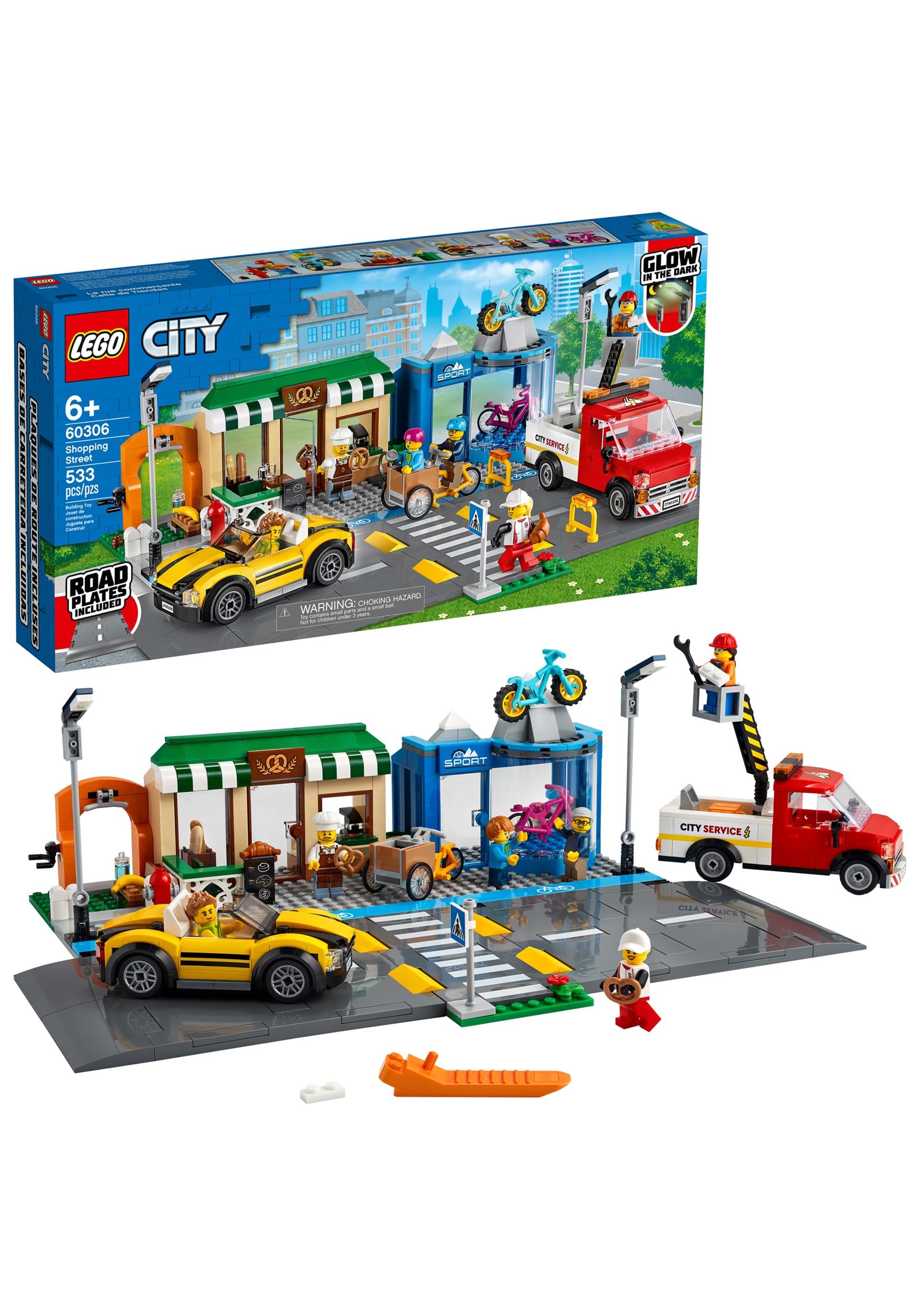 Shopping Street Building LEGO City Set