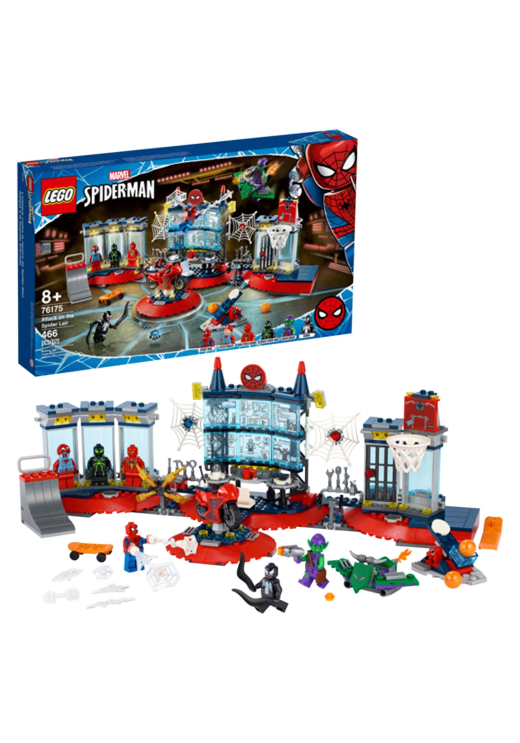 Spider-Man Attack on the Spider Lair from LEGO