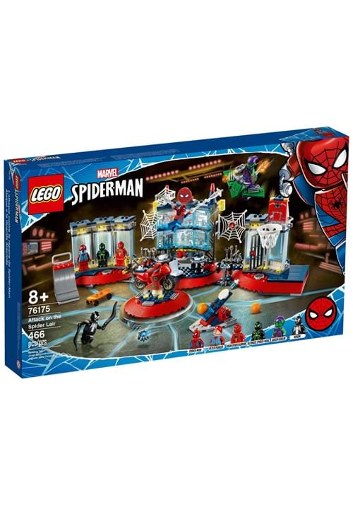 Spider-Man Attack on the Spider Lair from LEGO