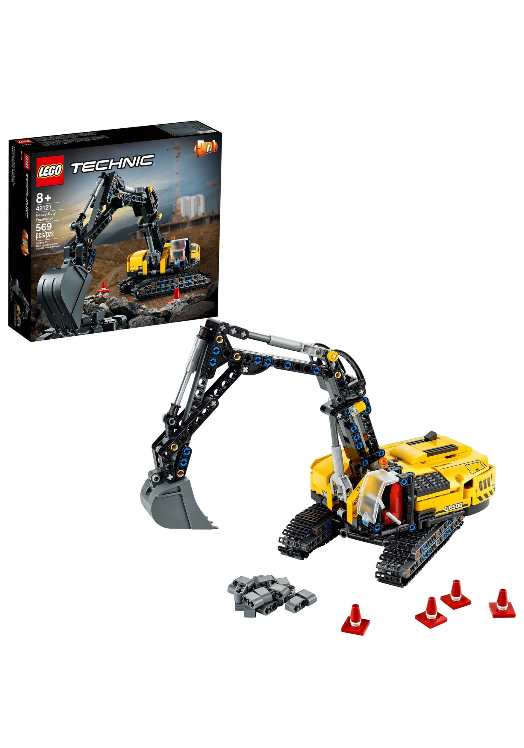 Heavy-Duty Excavator LEGO Technic Building Set