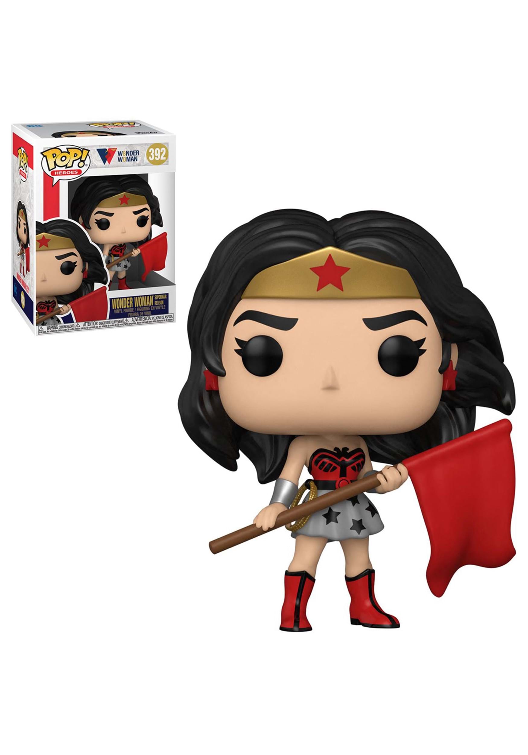 Funko POP! Heroes: WW 80th-Wonder Woman (Superman: Red Son) Figure