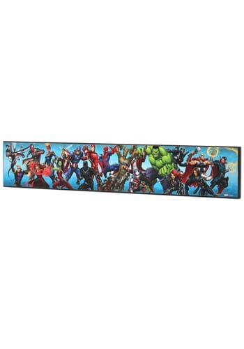 Marvel Heroes Collage Wood Wall Decor