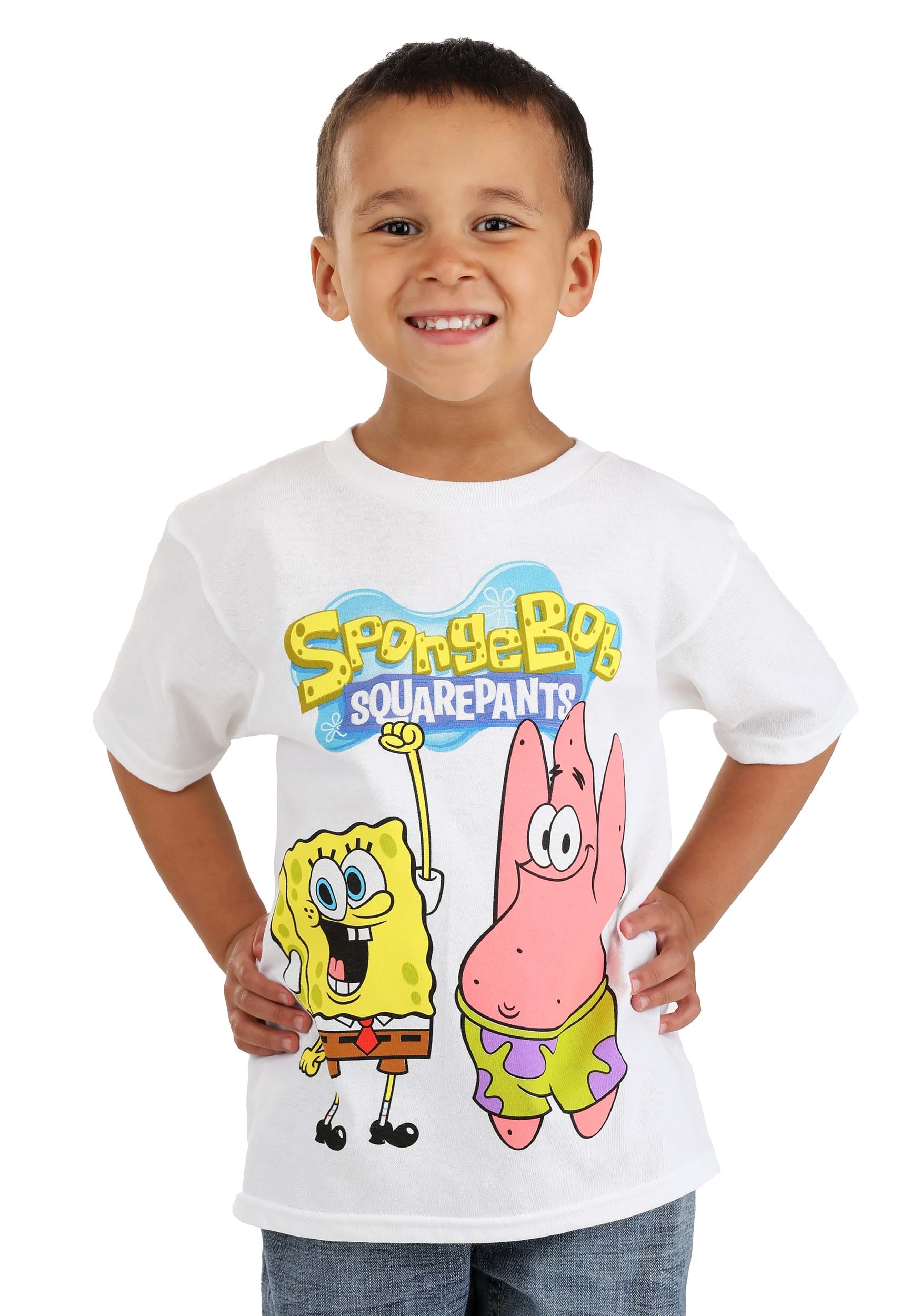 karton Blåt mærke fusionere Kids SpongeBob and Patrick T-Shirt