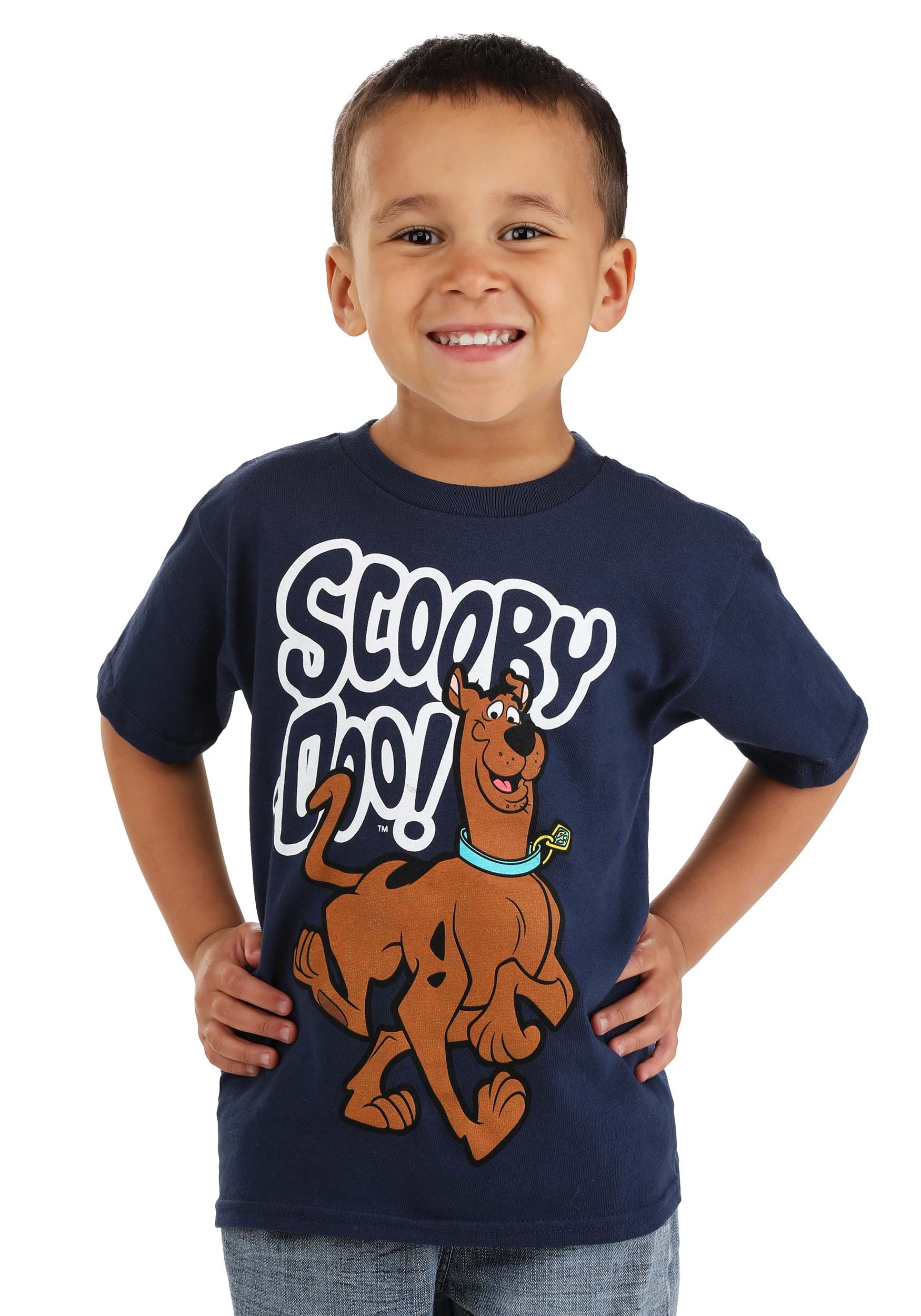 Divert Amorous smart Blue Kids Scooby Doo T-Shirt