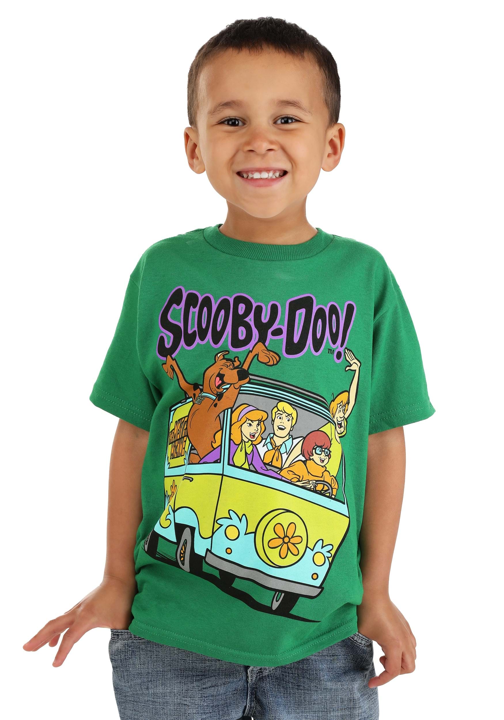 Kids Scooby Doo Mystery Machine T-Shirt