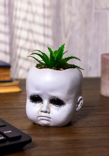 Distressed Doll Succulent Planter