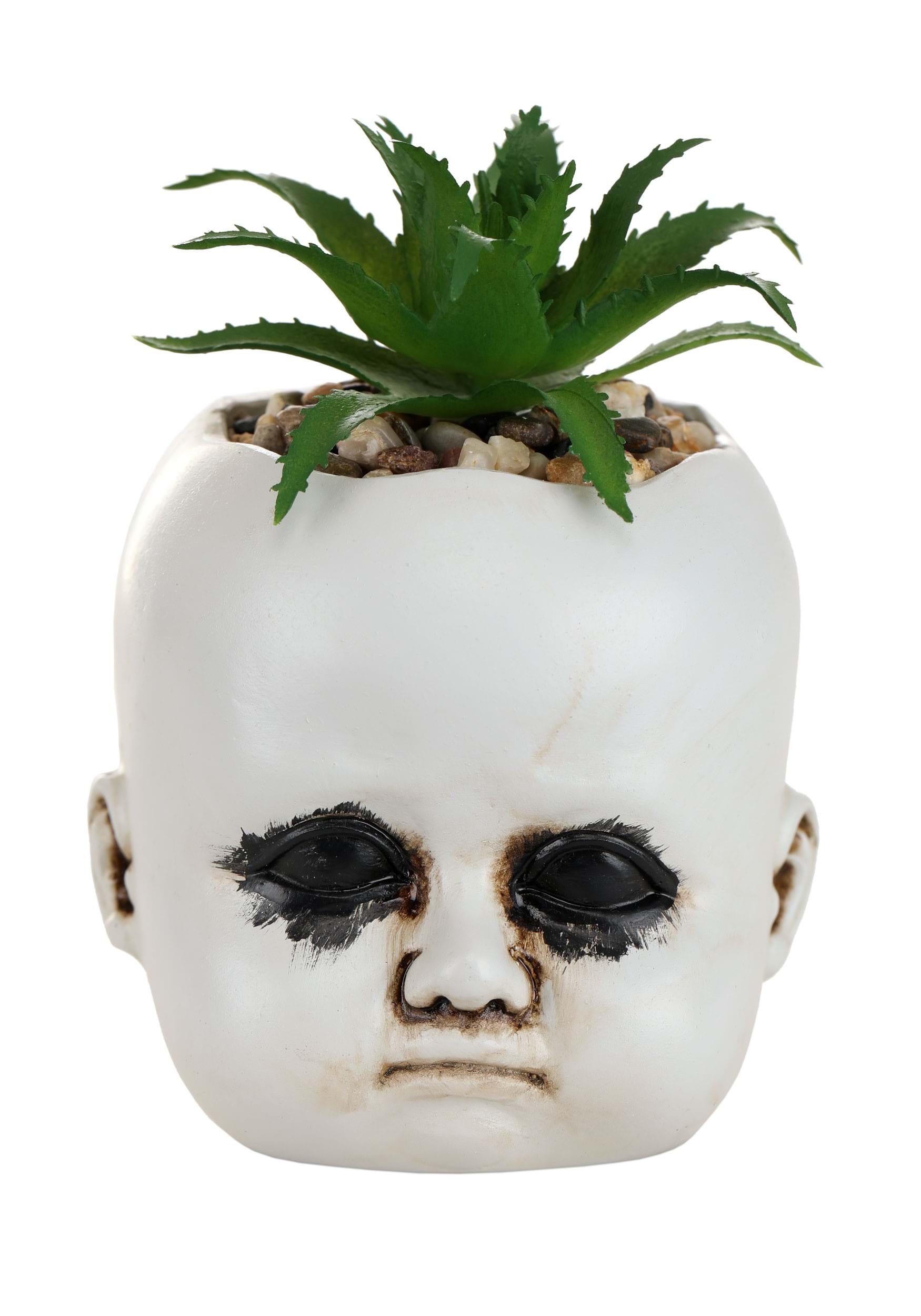 Distressed Doll Succulent Planter Decoration , Home & Office Decorations