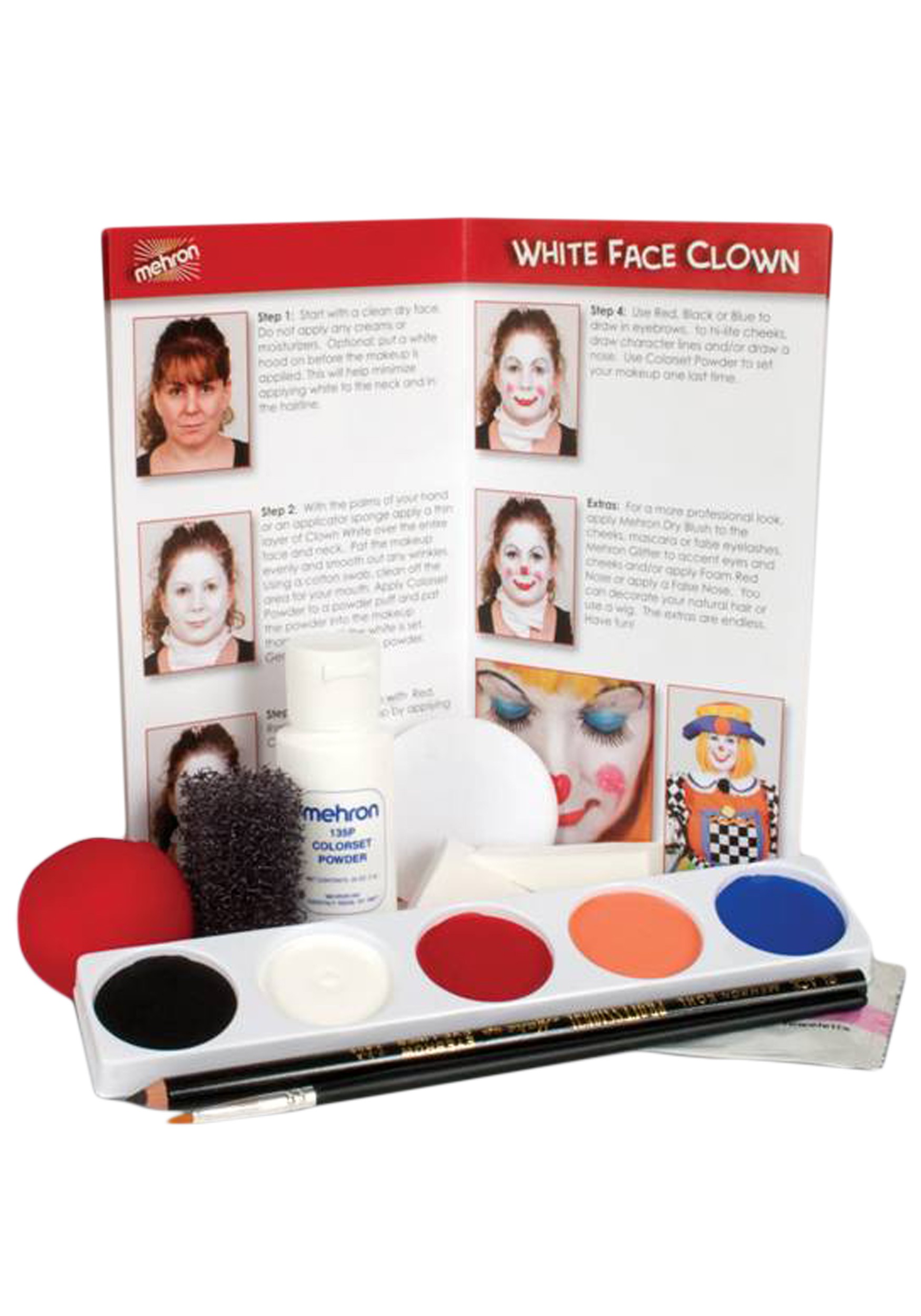 Clown Professional Makeup Set