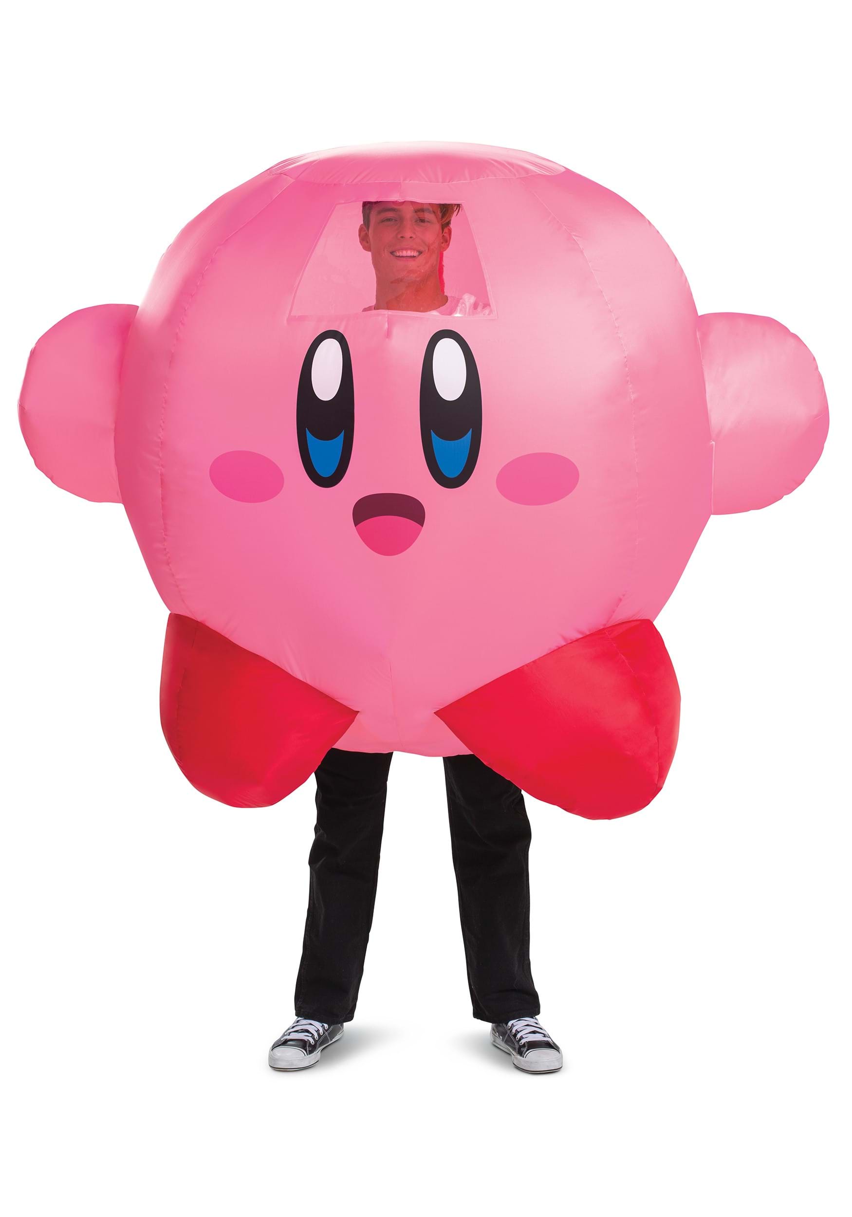 Adult Kirby Inflatable Costume