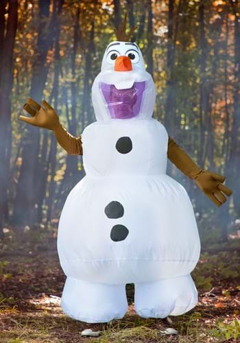 Disneys Frozen Adult Olaf Inflatable Costume2