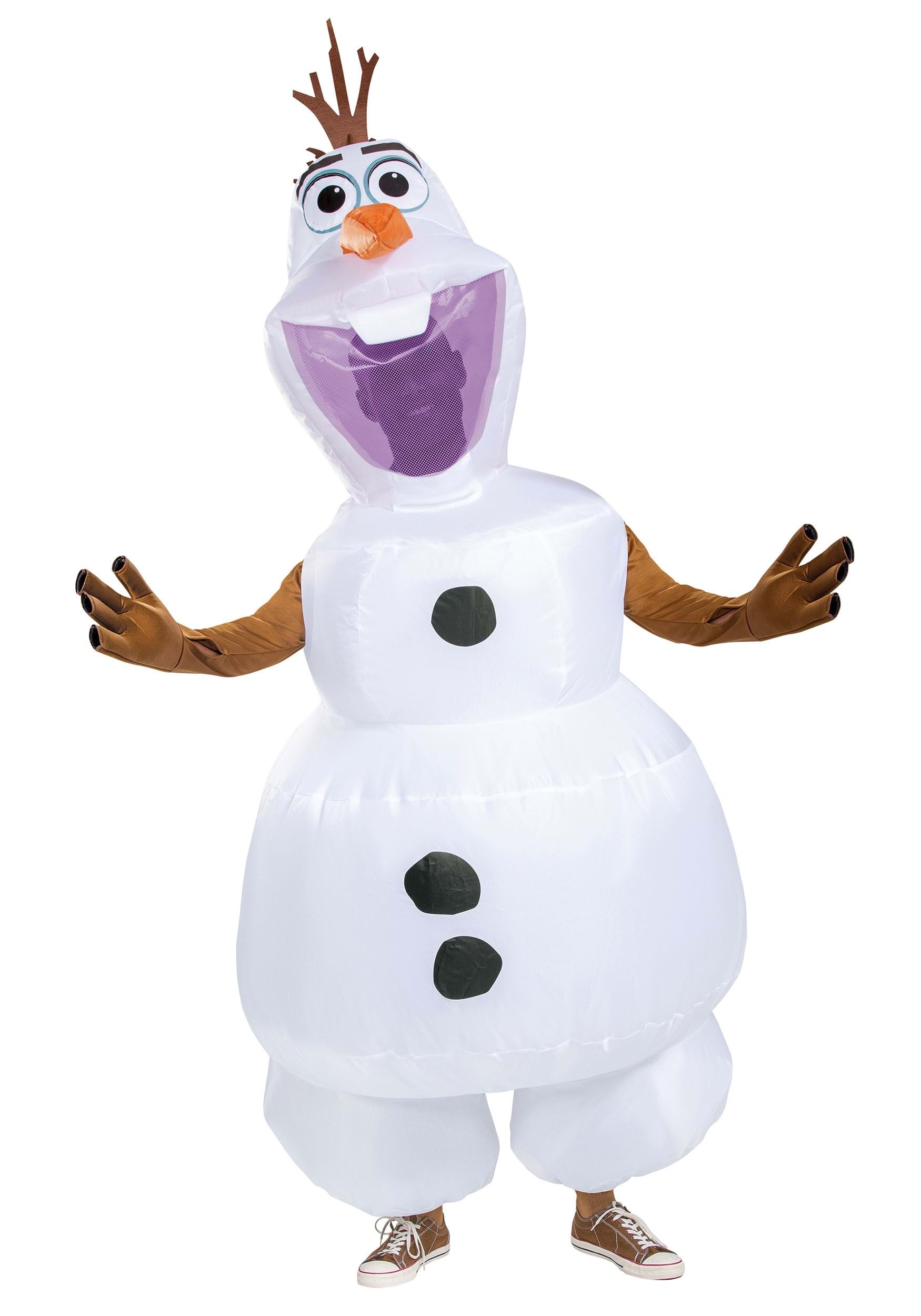 Disneys Frozen Olaf Inflatable Adult Costume