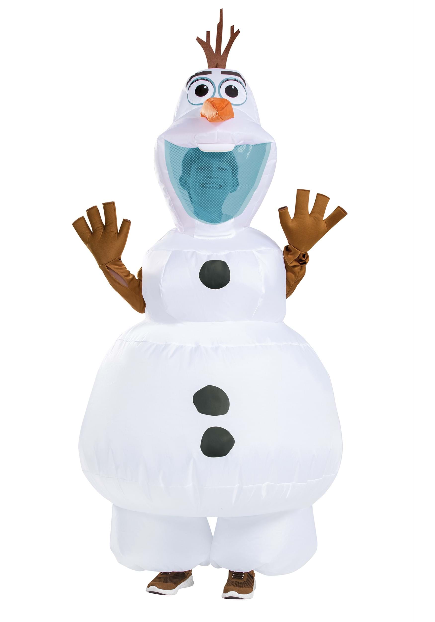 Kids Disneys Frozen Olaf Inflatable Costume