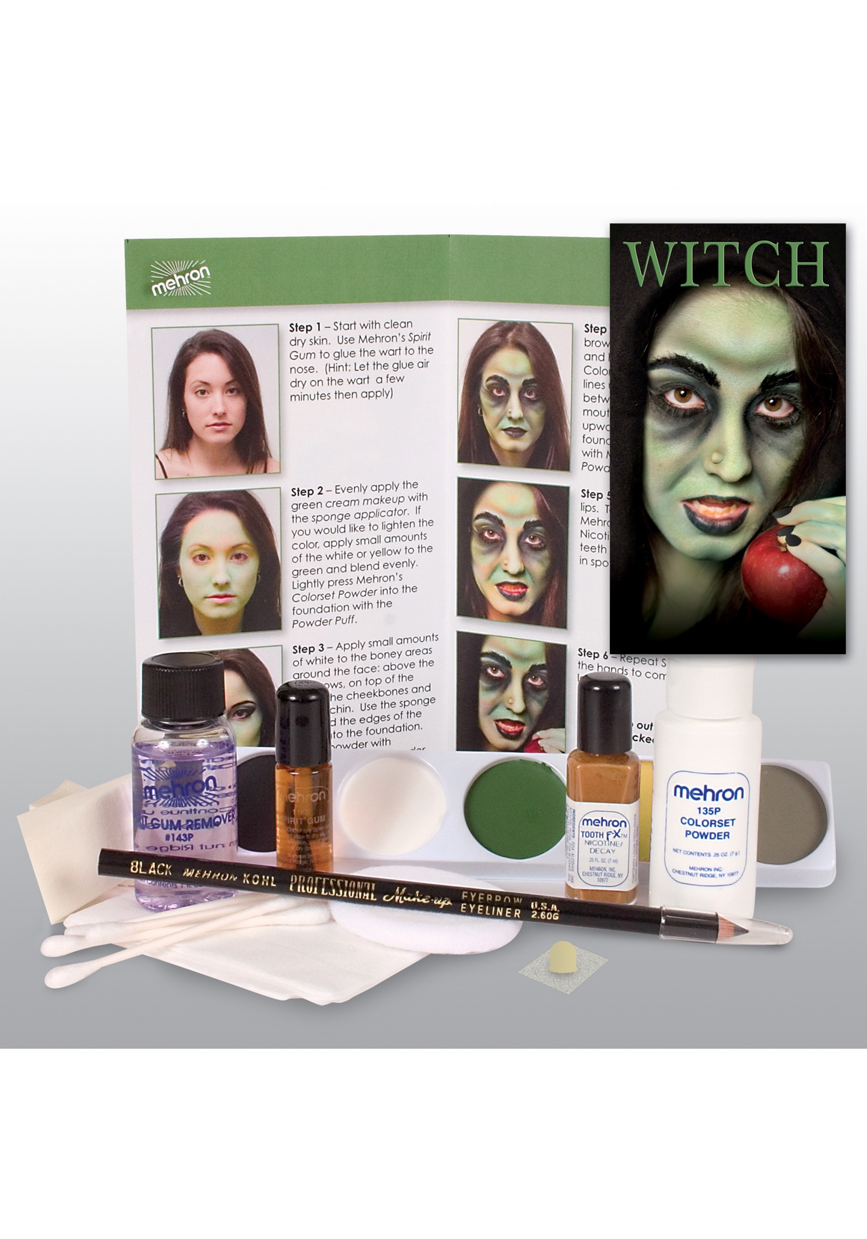 Professional Witch Makeup Kit