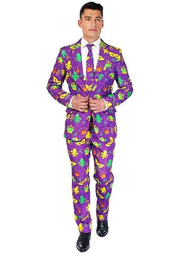 Suitmeister Mardi Gras Purple Icons