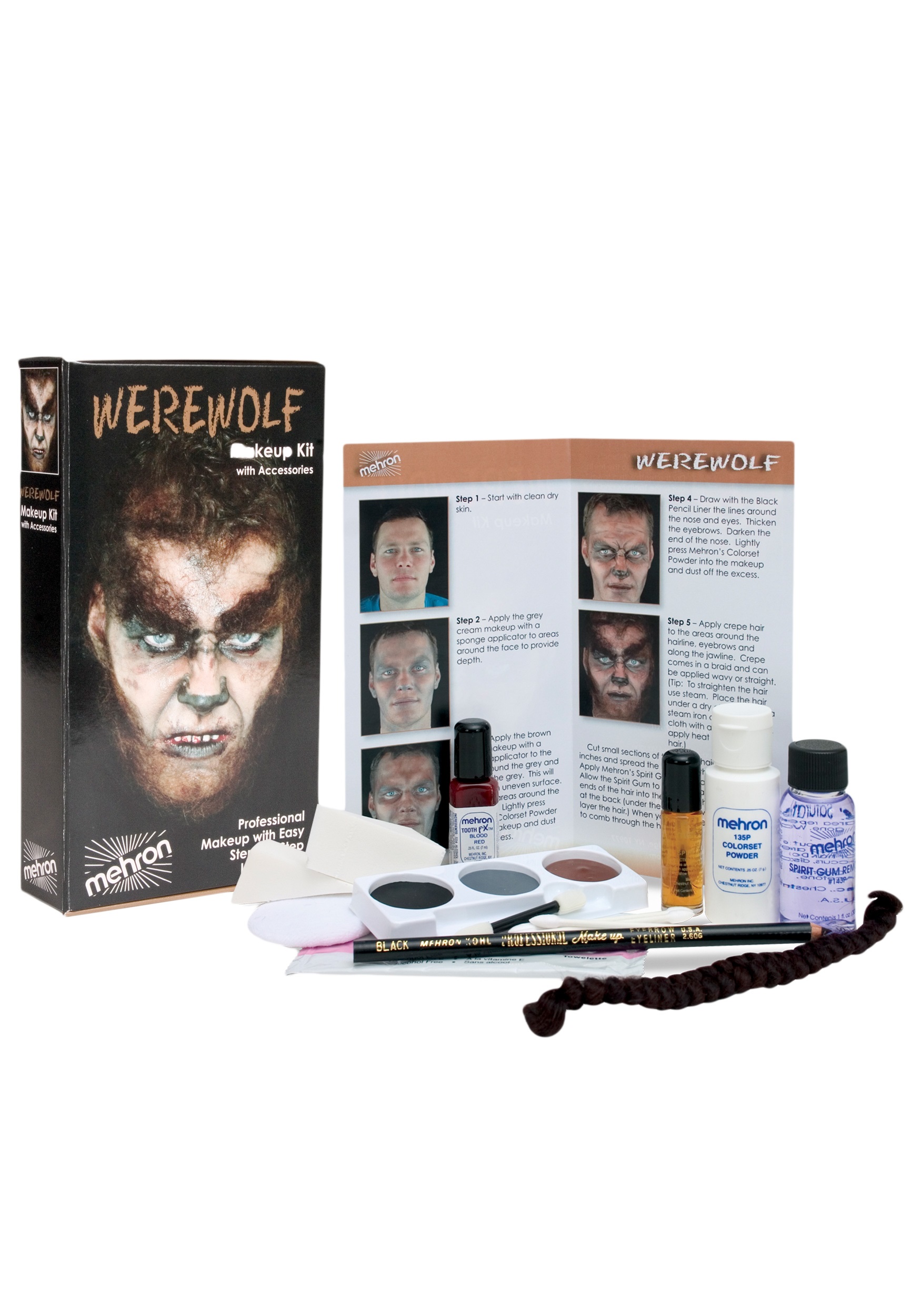 Deluxe Werewolf Makeup Kit