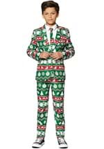 Suitmeister Christmas Tree Boys Green Nordic Suit