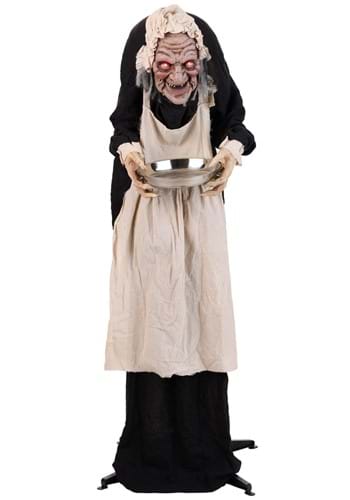 UPC 889851202388 product image for 5FT Animated Greeter Old Lady Hag Halloween Prop | upcitemdb.com