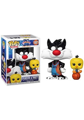Funko POP and Buddy Space Jam Sylvester and Tweety